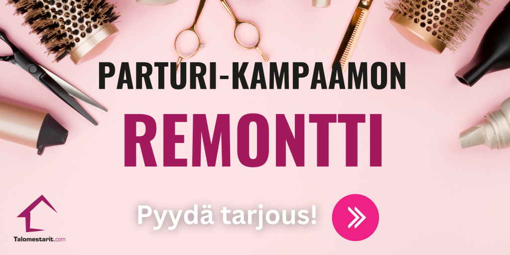 Parturi-kampaamon remontti